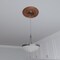 Ekena Millwork Baltimore PVC Ceiling Medallion (Canopies up to 6 1/2"), 16"OD x 3 1/2"ID x 1"P, Bright Coat Copper CMP16BABCO - alternate 6